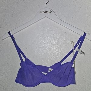 🆕️SMOOTHEZ By Aerie Mesh Unlined Balconette Bra